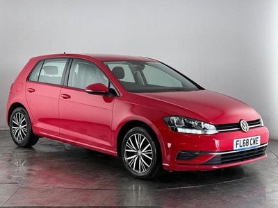 Red Used 2018 VW Golf VII SE Hatchback | £12,800 (Good price)