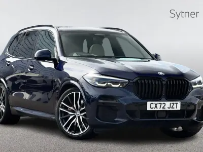 Used BMW X5 M Sport 335 HP (246 kW) 2022 Blue SUV