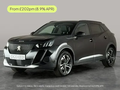 Used Peugeot e-2008 GT 100 kW (136 HP) 2023 Black SUV