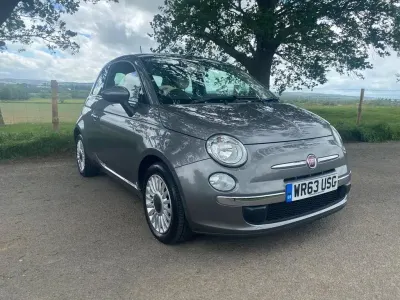 Used Fiat 500 Lounge 69 HP (50 kW) 2013 Grey Hatchback