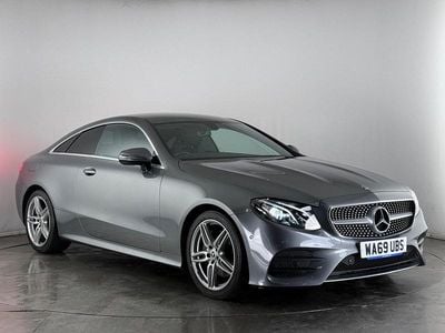 Used Mercedes E220 AMG line 194 HP (142 kW) 2019 Grey Coupe