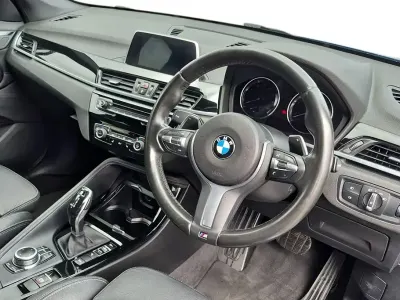 Used BMW X1 M Sport 150 HP (110 kW) 2018 Blue SUV
