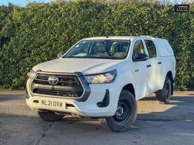 White Used 2021 Toyota HiLux Active Pickup | £19,749 (A bit pricey)