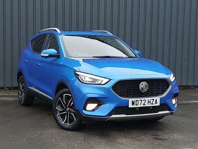 Used MG ZS Exclusive 111 HP (81 kW) 2023 Blue SUV