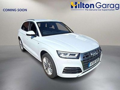 Used Audi Q5 S-Line 252 HP (185 kW) 2018 White SUV