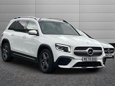 Begagnad Mercedes GLB220 AMG line 190 HK (139 kW) 2021 Vit SUV