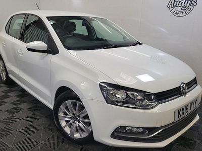 White Used 2015 VW Polo SE Hatchback | £6,249 (Fair price)
