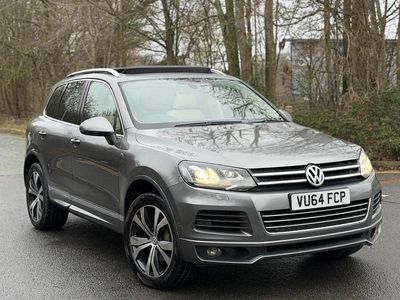 Grey Used 2014 VW Touareg R-line SUV | £9,490 (Fair price)