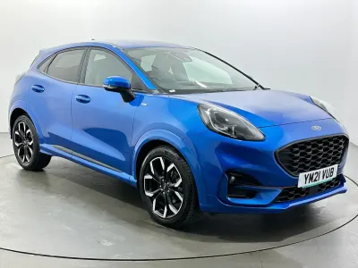 Used Ford Puma ST-Line X 125 HP (91 kW) 2021 Blue SUV