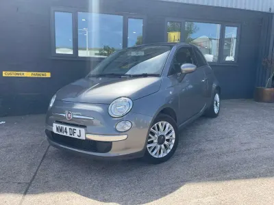 Used Fiat 500 Lounge 69 HP (50 kW) 2014 Grey Hatchback