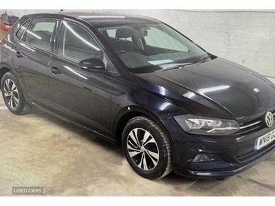 Used VW Polo SE 65 HP (47 kW) 2018 Black Hatchback