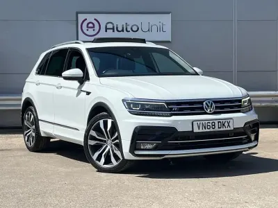 Używany VW Tiguan R-line 150 KM (110 kW) 2018 Biały SUV