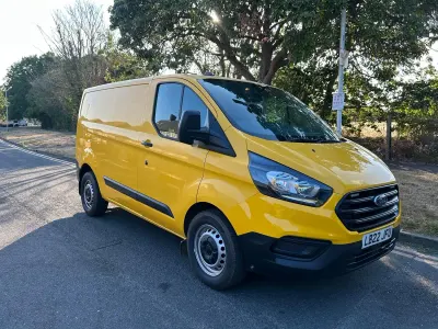 Used Ford Transit Custom S 130 HP (95 kW) 2022 Yellow Van
