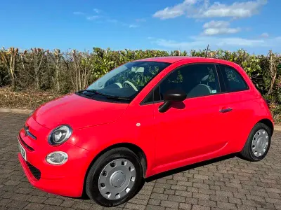 Used Fiat 500 Pop 69 HP (50 kW) 2015 Pink Hatchback
