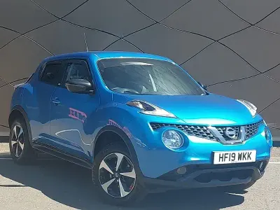 Used Nissan Juke 112 HP (82 kW) 2019 Blue SUV