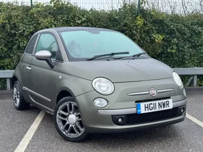 Usado Fiat 500 69 HP (50 kW) 2011 Verde Citadino