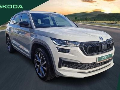 Used Skoda Kodiaq SportLine 150 HP (110 kW) 2022 Grey SUV