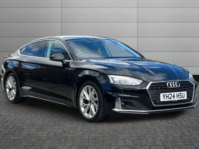 Used Audi A5 Sportback Sport 148 HP (108 kW) 2024 Brilliant black Hatchback