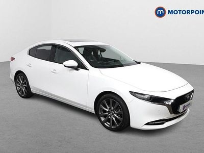 White Used 2022 Mazda 3 Inclusive Sedan | £16,249 (Expensive)