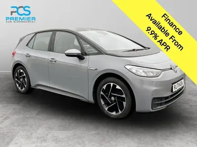 Begagnad VW ID.3 Pro Performance 150 kW (204 HK) 2021 Grå Halvkombi