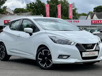 Used Nissan Micra Acenta 2022 White Hatchback