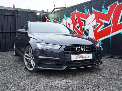 Used Audi A6 Black Edition 320 HP (235 kW) 2018 Blue Estate
