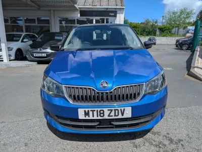 Used Skoda Fabia Colour Edition 2018 Blue Hatchback