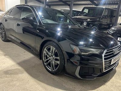 Used Audi A6 S-Line 204 HP (150 kW) 2019 Black Sedan