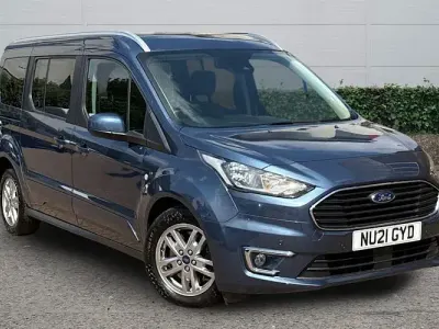 Used Ford Grand Tourneo Connect Titanium 120 HP (88 kW) 2021 Blue MPV