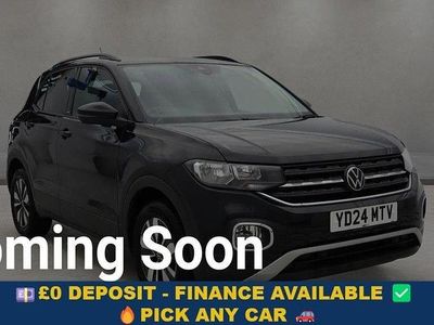 Black Used 2024 VW T-Cross S SUV | £18,349 (Fair price)