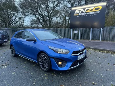 Used Kia Ceed GT-Line 158 HP (116 kW) 2022 Blue Hatchback