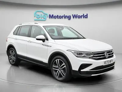 Second-hand VW Tiguan Elegance 150 CP (110 kW) 2020 Alb SUV