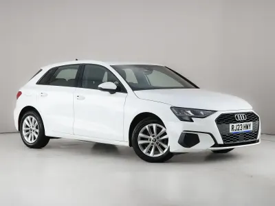 Used Audi A3 Sportback 110 HP (80 kW) 2023 White Hatchback