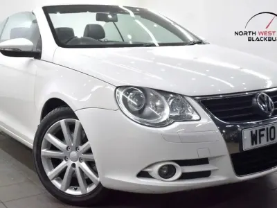Used VW Eos SE 140 HP (102 kW) 2010 White Cabriolet