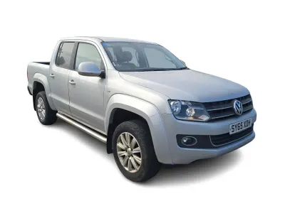 Begagnad VW Amarok Highline 2015 Silver Pickup