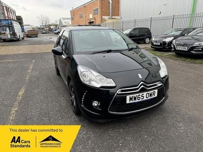 Black Used 2015 DS Automobiles DS3 Hatchback | £3,899 (Fair price)
