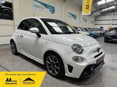 Used Abarth 595 2019 White Hatchback