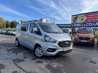Silver Used 2019 Ford Transit Custom Limited Van | £14,995 (Fair price)