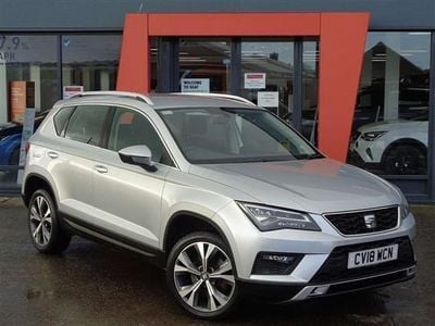 Silver Used 2018 Seat Ateca Ecomotive SUV | £9,995 (Fair price)