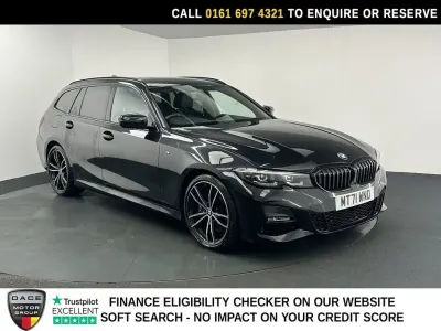 Used BMW 330 M Sport 258 HP (189 kW) 2021 Black Estate