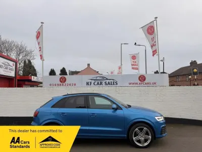 Used Audi Q3 S-line plus 184 HP (135 kW) 2015 Blue SUV