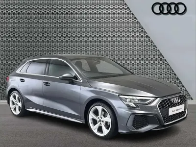 Used Audi A3 S-Line 147 HP (108 kW) 2022 Grey Sedan