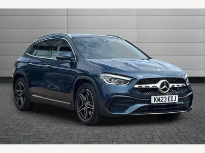 Used Mercedes GLA200 AMG Line Premium 163 HP (119 kW) 2023 Blue SUV