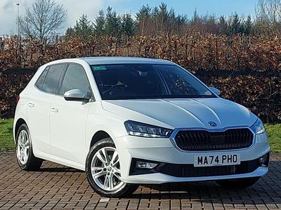 Used Skoda Fabia SE L 116 HP (85 kW) 2024 White Hatchback