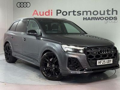 Grey Used 2025 Audi Q7 Black Edition SUV | £62,990 (Expensive)