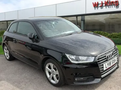 Used Audi A1 Sport 95 HP (69 kW) 2018 Black Hatchback