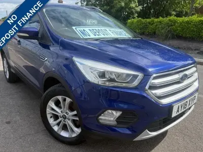 Used Ford Kuga Titanium 120 HP (88 kW) 2018 Blue SUV