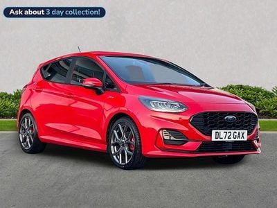 Red Used 2023 Ford Fiesta ST-Line Hatchback | £13,439 (Fair price)