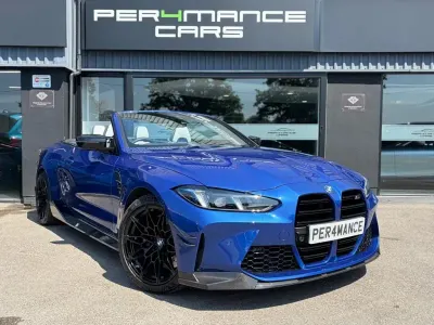 New BMW M4 Cabriolet Competition Edition 2025 Blue Cabriolet