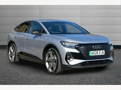 Used Audi Q4 e-tron Black Edition 210 kW (286 HP) 2026 Silver SUV